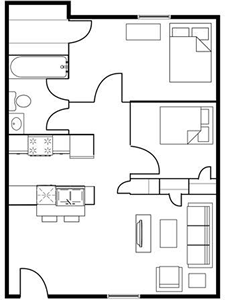 C-2x1-657 Sq.Ft.*