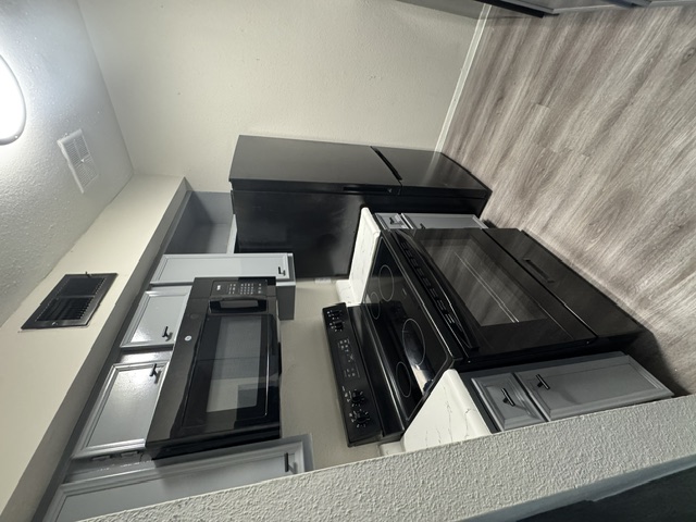 Updated model kitchen at Terraces at 2602